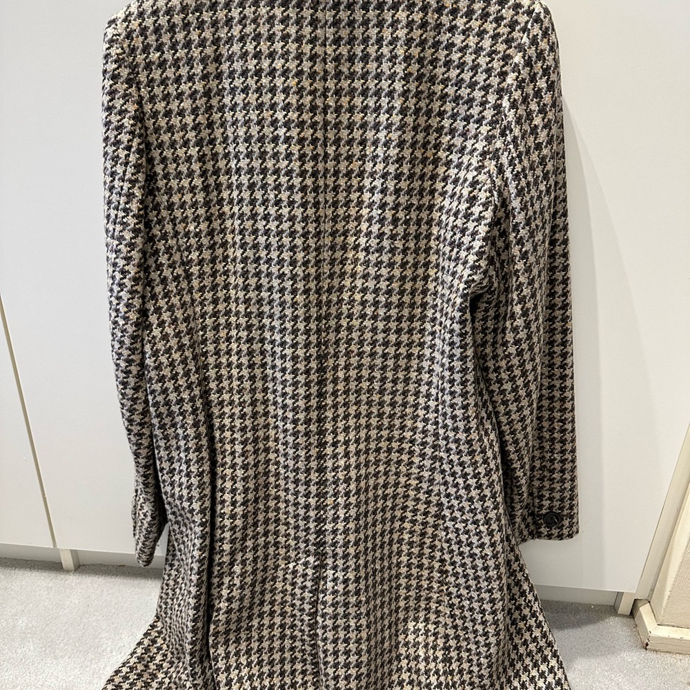 Express Design Studio Patterned Peacoat. Size L. - image 5